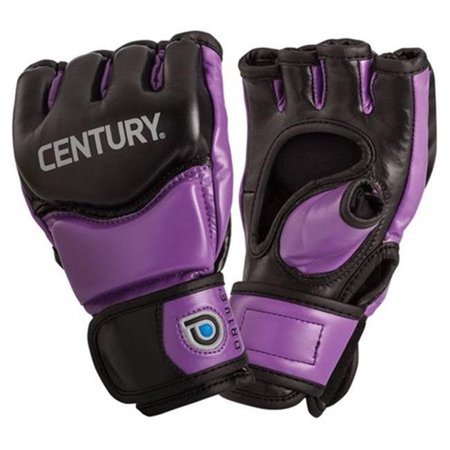 CENTURY Century 141016P-017213 Drive Womens Training Glove - Black & Purple; Medium 141016P-017213